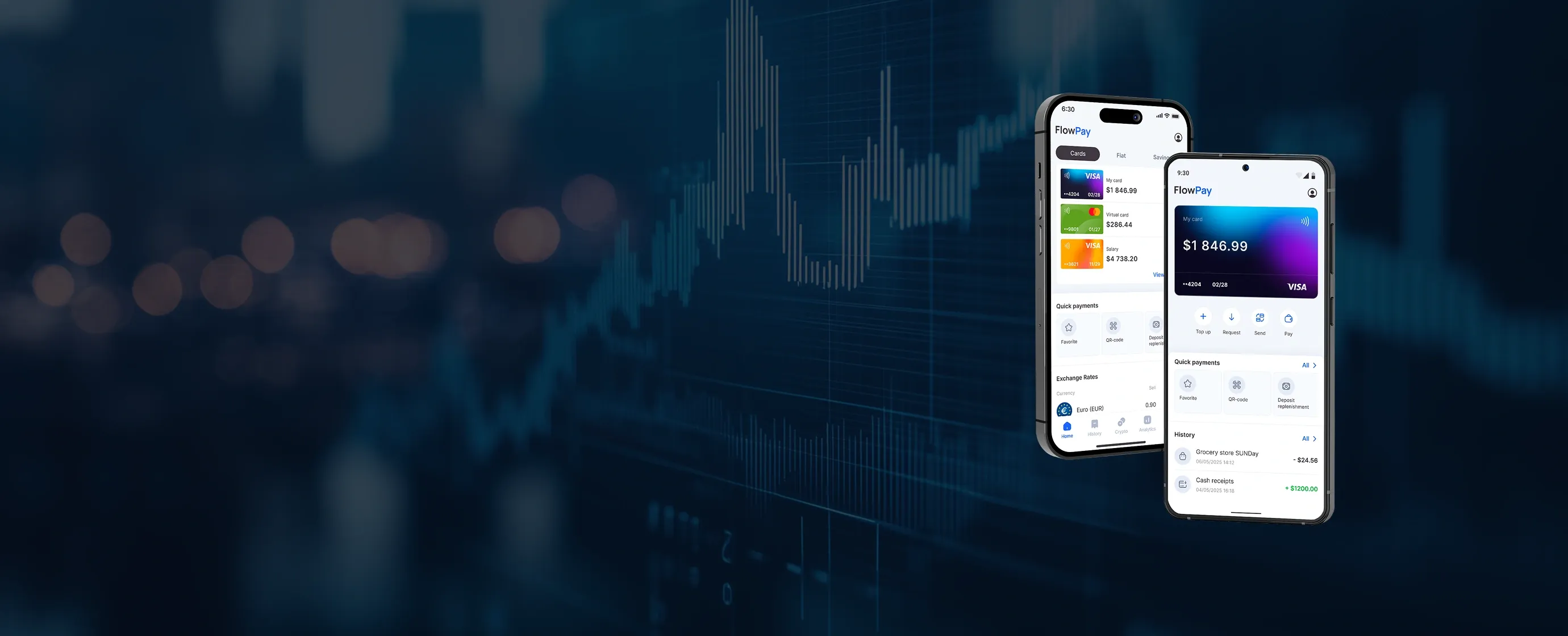 Reinvented fintech app with Kotlin multiplatform development