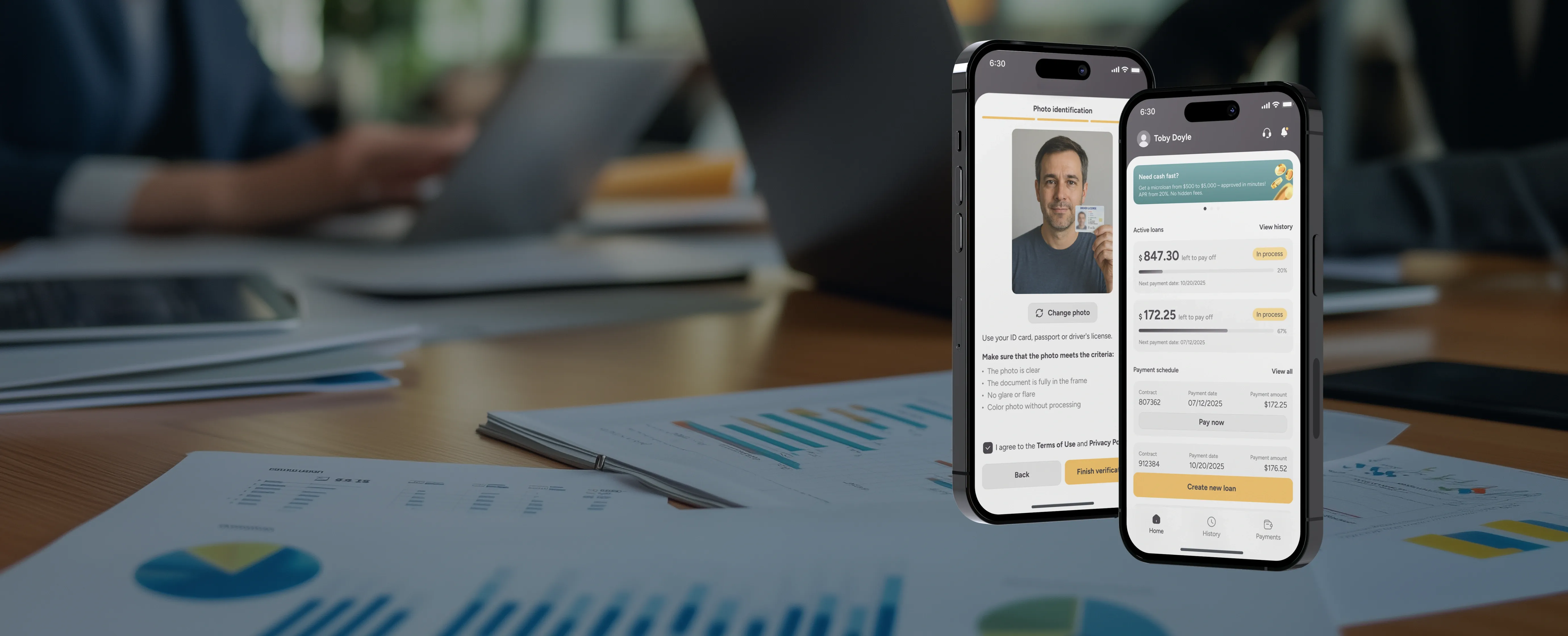 Machine learning document processing in finance