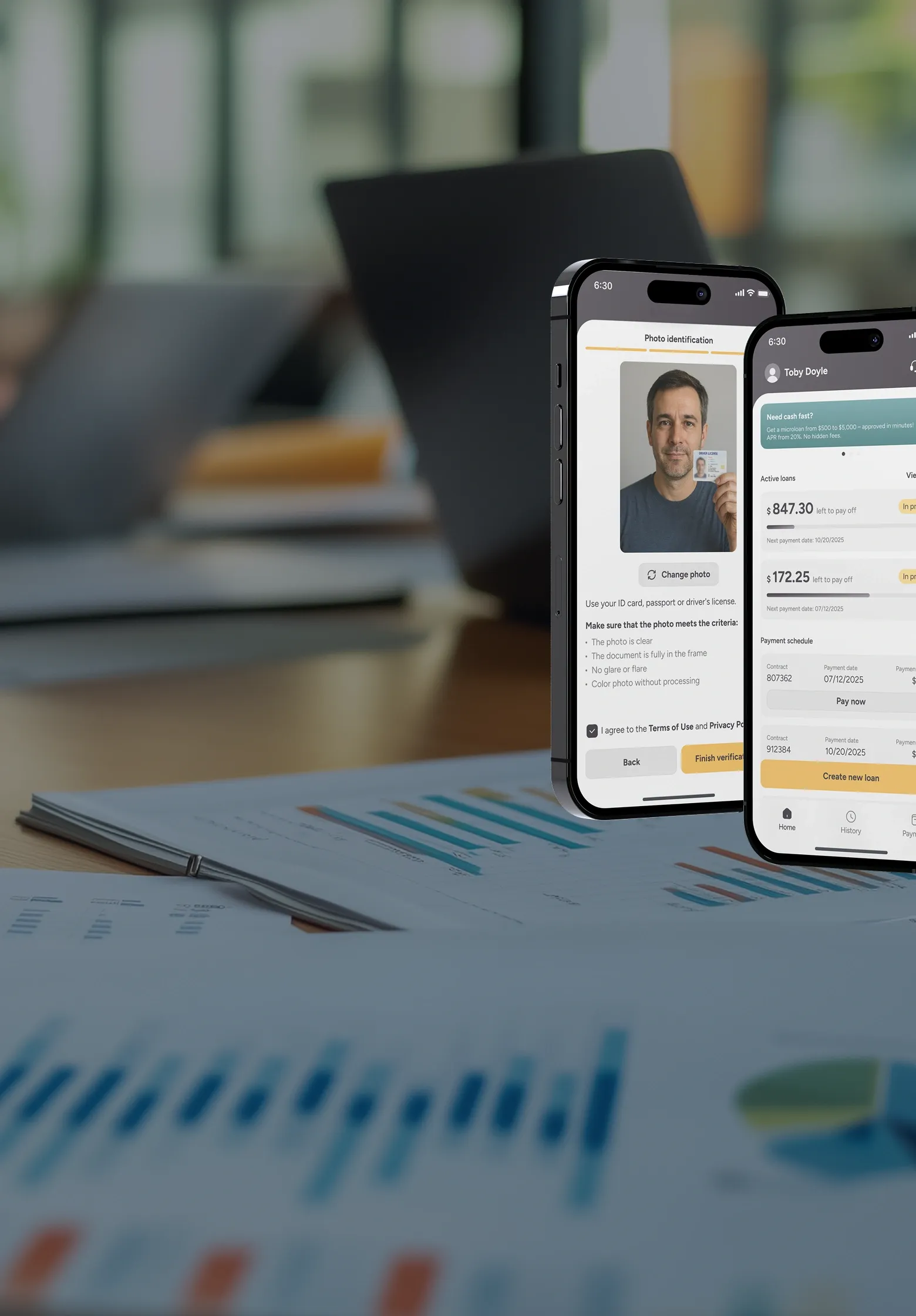 Machine learning document processing in finance