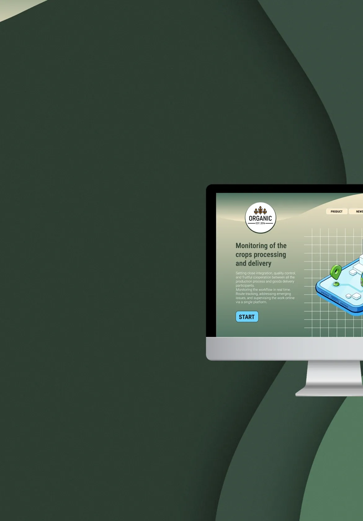 Crop delivery and monitoring software