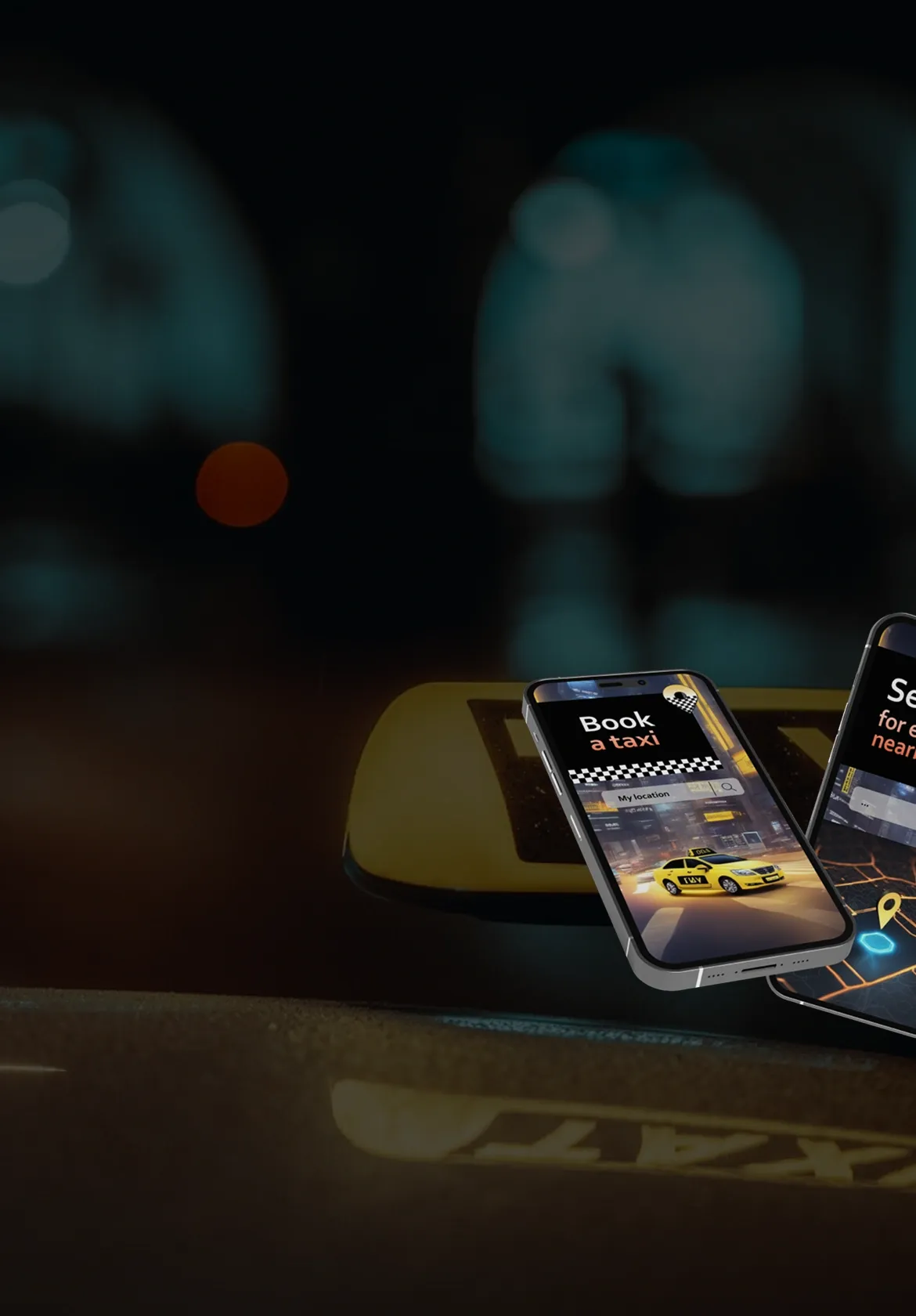 Taxi booking app