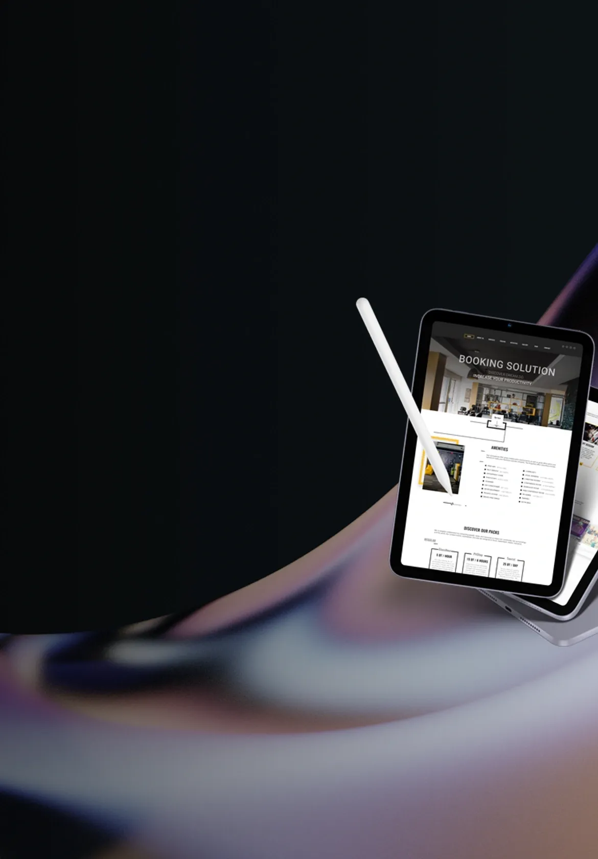 CUSTOM MOBILE SPACE BOOKING APP DEVELOPMENT