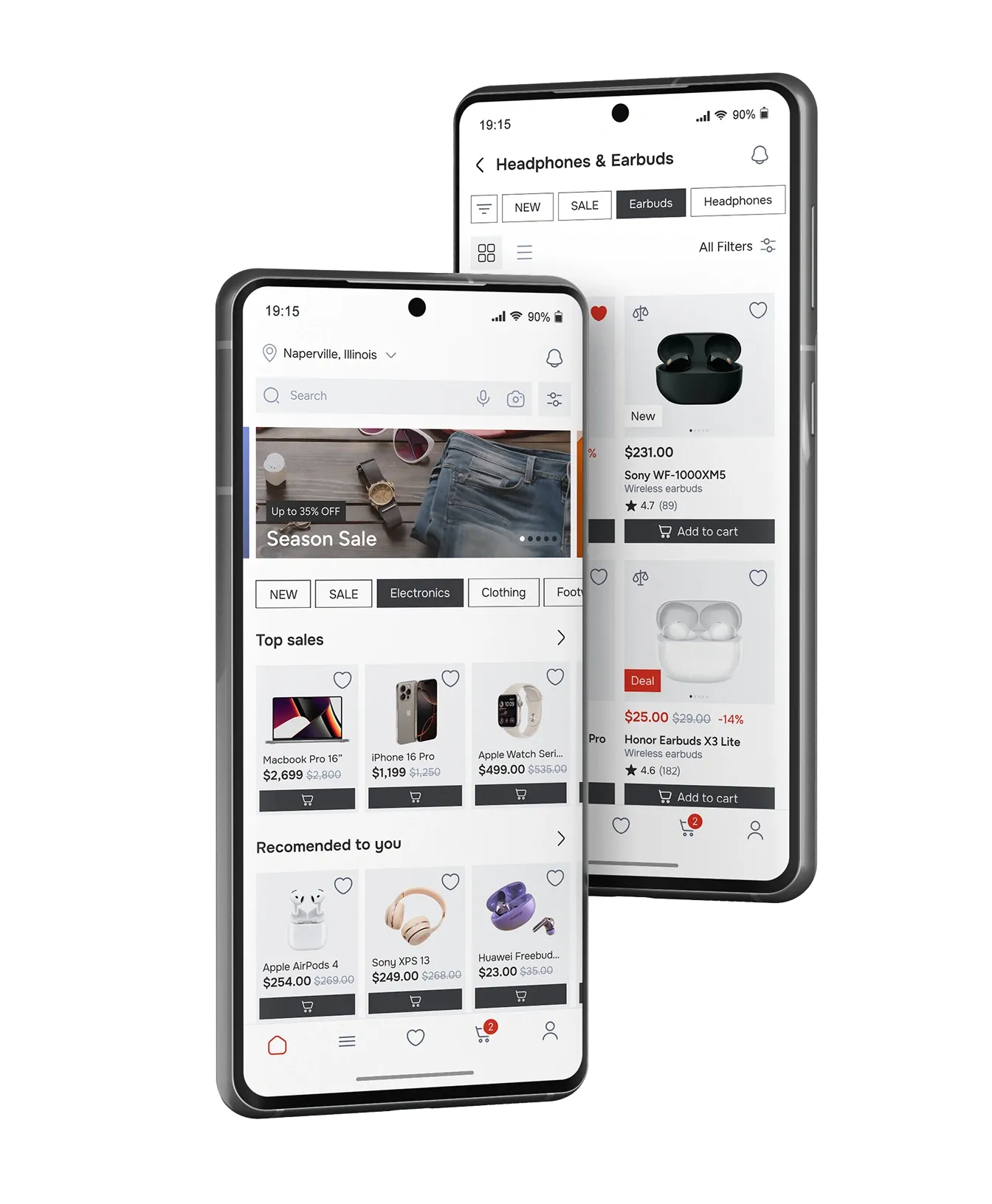 Kotlin e-commerce app