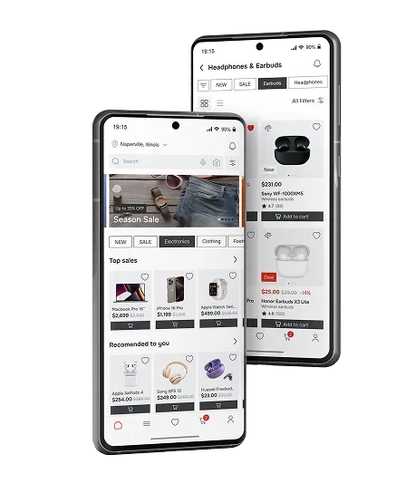 Kotlin e-commerce app